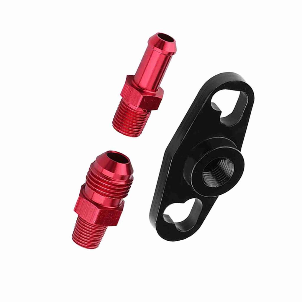 Car Fuel Rail Pressure Regulator Adapter Perfect Matching with Fittings for Toyota Nissan