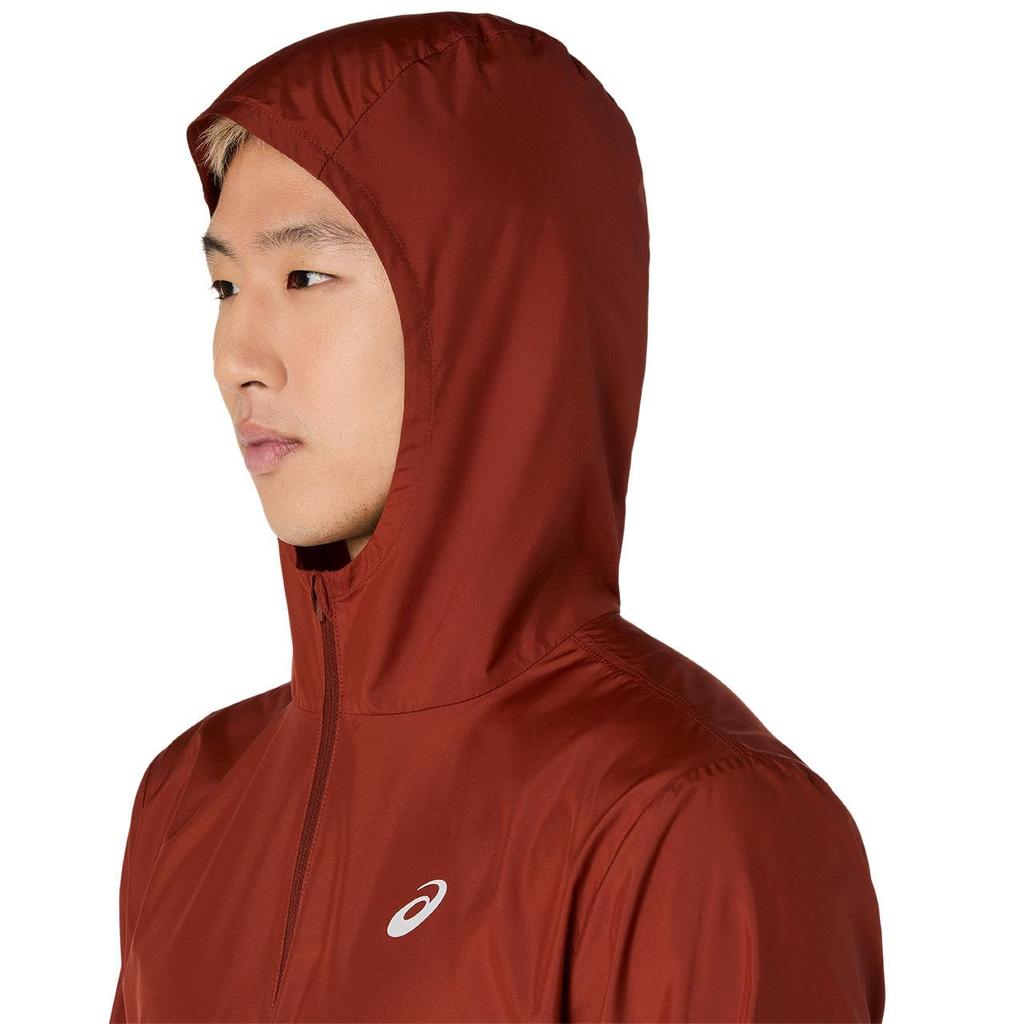 Одежда для бега СЕРЕБРЯНАЯ КУРТКА 2011D235 200 XL [ASICS] Мужская (ПОДПИСАН КРАСНЫМ)