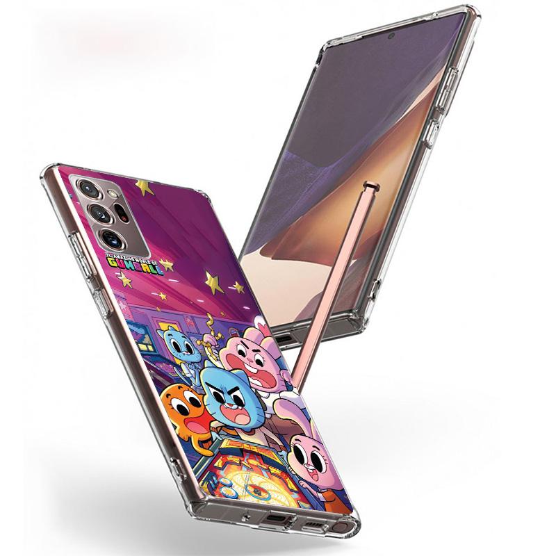 The Amazing World Gumball Phone Case For Samsung Galaxy S24 S25 Edge S26 Ultra S23 S22 S21 Plus S20 FE + Personalized Print Cove