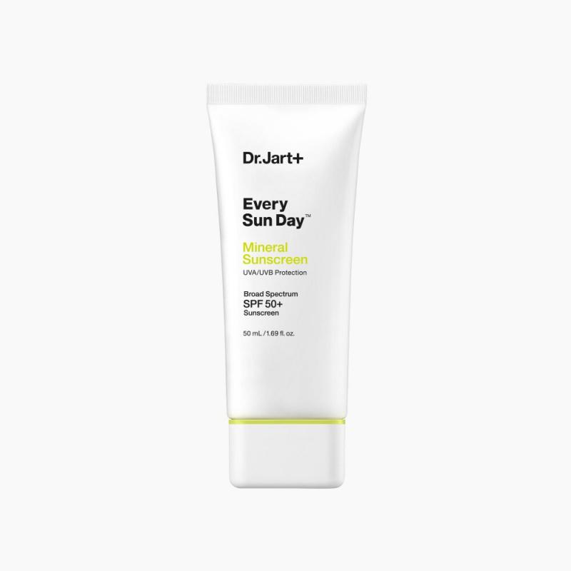 Dr.Jart+ Every Sun Day Mineral Корейский солнцезащитный крем 50 мл/ SPF 50+ Для лица | Корейский уход за кожей | Дорожный размер