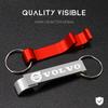 1Pcs Portable Beer Bottle Opener Key Chain Accessories For Volvo XC90 V90 V60 XC60 V40 S80 S60 S90 C40 XC40 V70 XC70 C30 C70