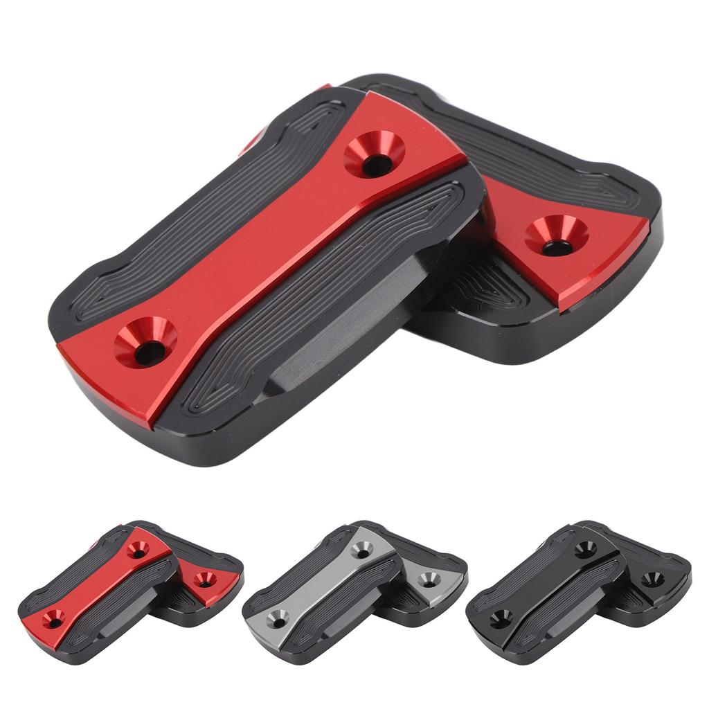 Pair of Motorcycle Brake Fluid Reservoir Cap Aluminium Alloy for XMAX 300 125 250 2017-2023