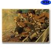 Attack On Titan Season 4 Poster Retro Kraft Paper Posters Prints Anime Decor Home Living Room Bar Art Painting Wall Stickers