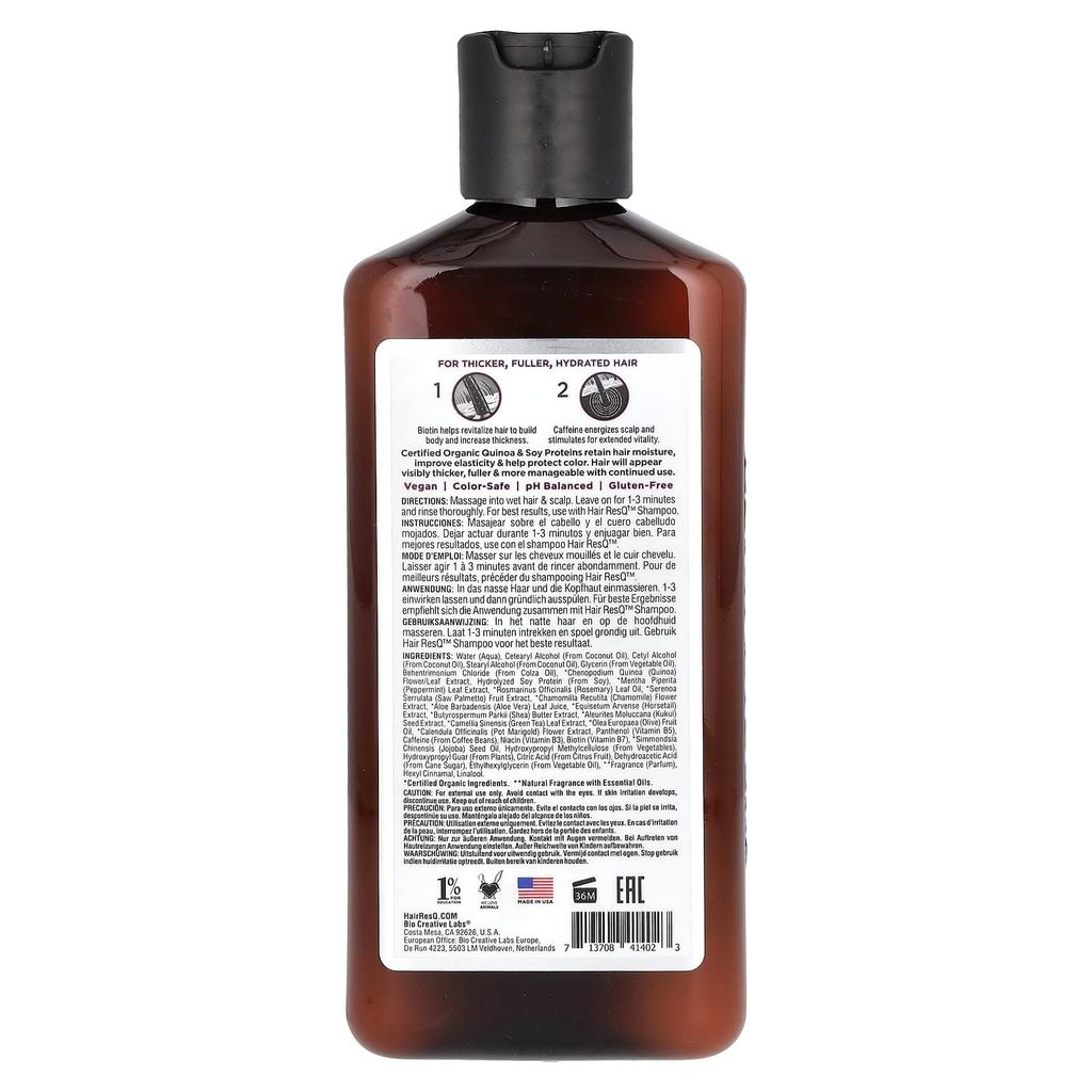 Petal Fresh Hair ResQ, Кондиционер для утолщения волос, средство для сохранения цвета волос, 12 жидких унций (355 мл)
