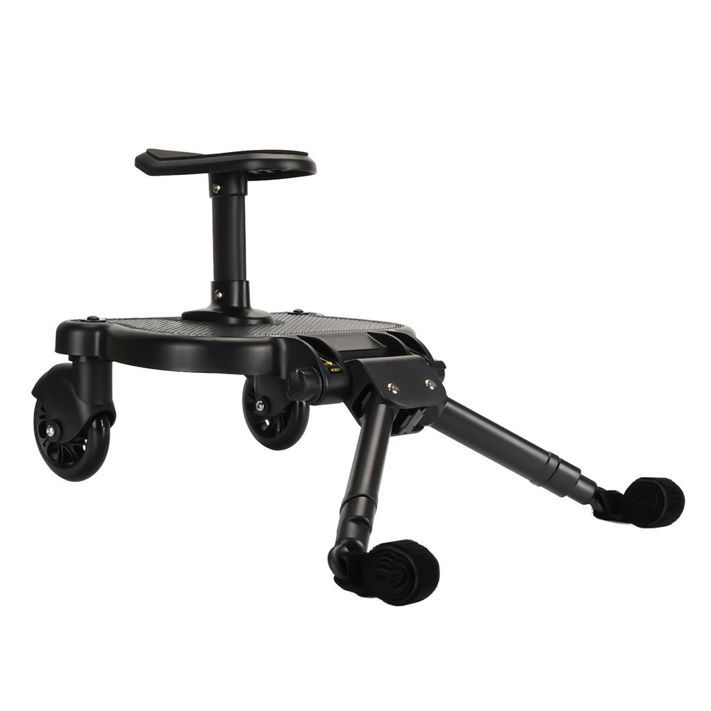 Universal Stroller Board with Detachable Seat Adjustable 2 In1 Sit and Stand Stroller Glider Board