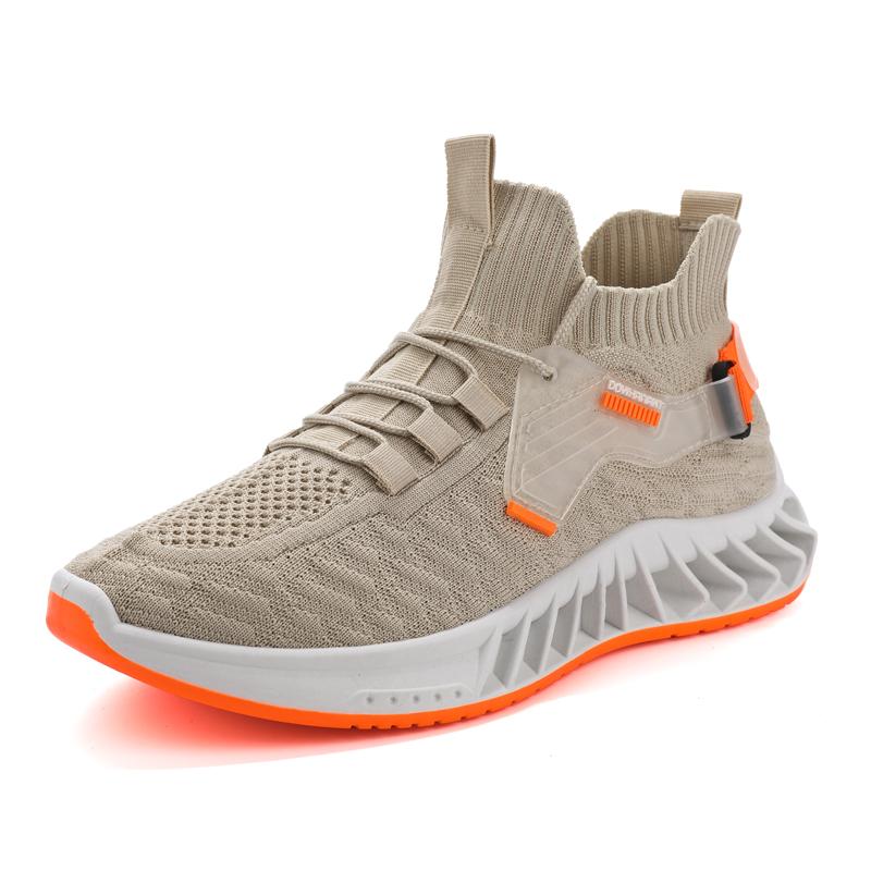 Классическая мода Мужская повседневная обувь Дышащая обувь для ходьбы Дешевые инжекционные кроссовки