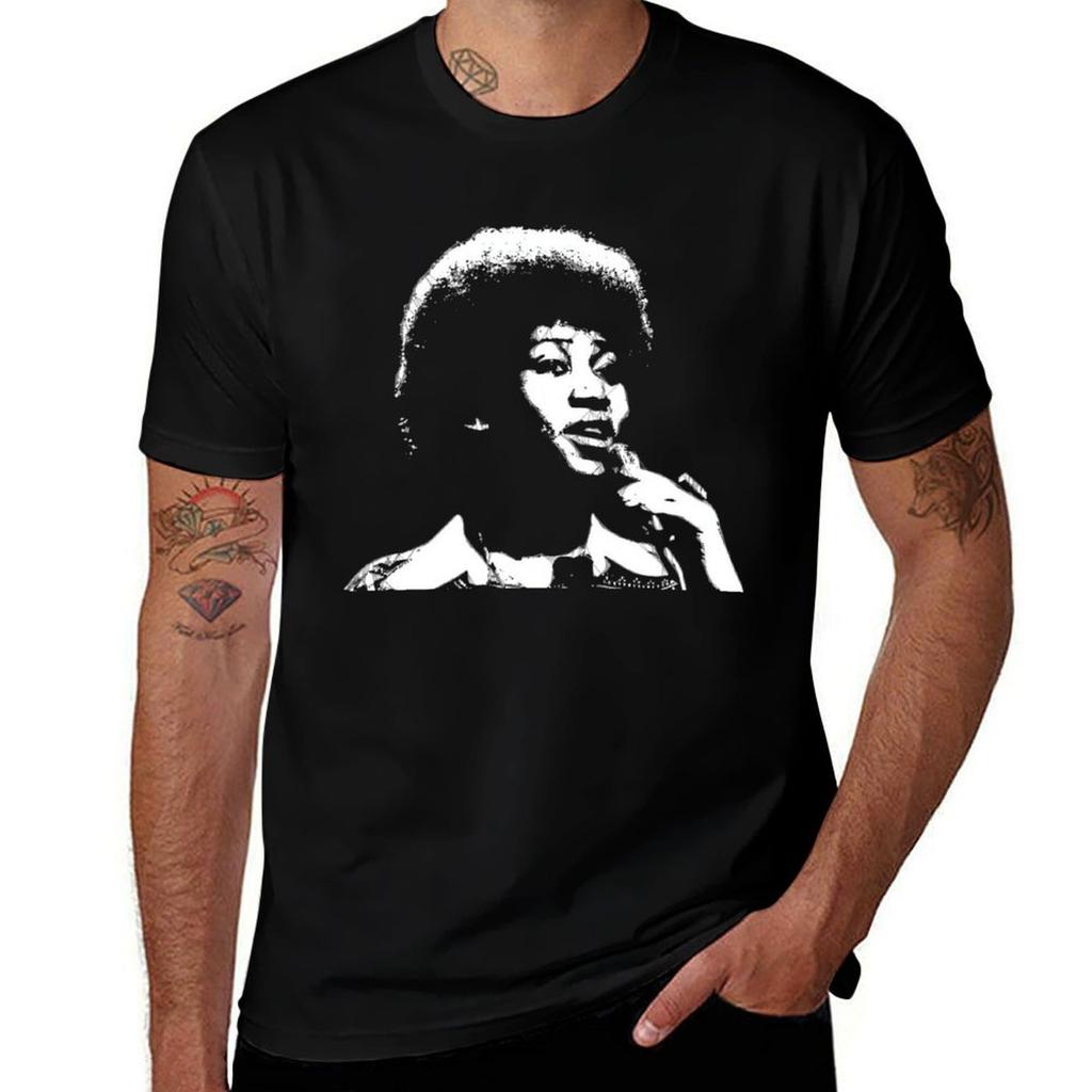 Gifts Idea Aretha American Franklin Pianist Love You Tshirt Minimal Art Print Tshirt