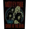 Motley Crue Shout At The Devil World Tour 83 Patch