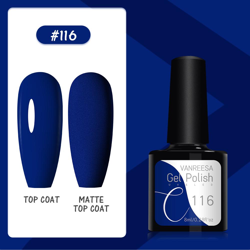 VANREESA Набор гелей для ногтей 111 цветов Гель-лак для ногтей Soak Off Базовое покрытие Верхнее покрытие Маникюр для ногтей УФ-светодиодный полуперманентный лак Стойкий гель для дизайна ногтей