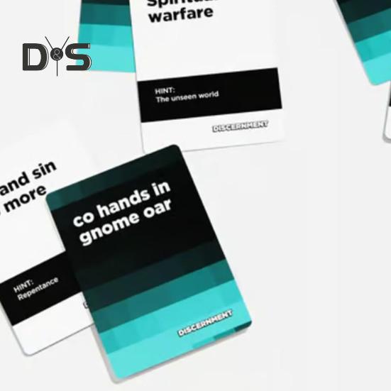 1/2 набора карточная игра «Распознавание» для детей, подростков, взрослых, семейная игра, вечеринка, интерактивная настольная игра на бумаге, религиозный христианский подарок