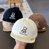 Цельнокроеная бейсболка для маленьких мальчиков, корейская модная простота, стильная козырек для маленького мальчика, весенне-летняя дорожная солнцезащитная кепка