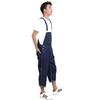Men's Denim Overalls Large Size Strap Straight Pants Light Blue Jeans Men's Denim Shorts More Sizes 48 50