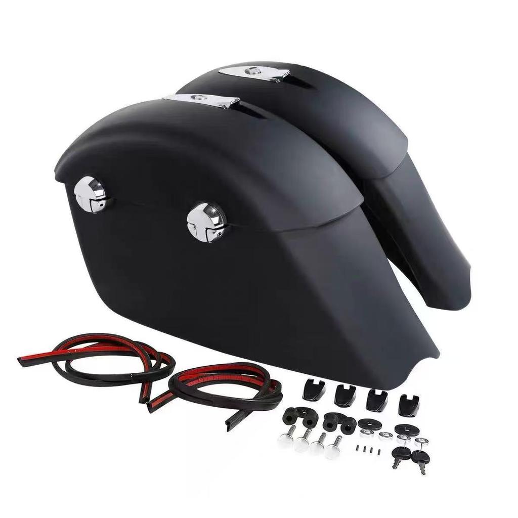 Rear Box & Side Case for Indian Chief Roadmaster Modification