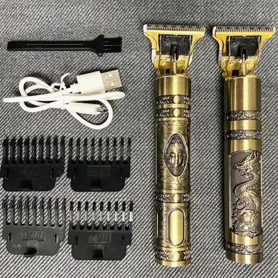 Триммер из нержавеющей/абс-стали для мужчин, машинка для стрижки волос, машинка для стрижки волос, профессиональный триммер для лысины, электрическая бритва для бороды, USB-парикмахерская