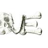 Yousheng 3D-печатный брелок-череп LOVE, подвеска-брелок скелет, темные стильные подвески для сумок, ключей, рюкзака, ожерелья