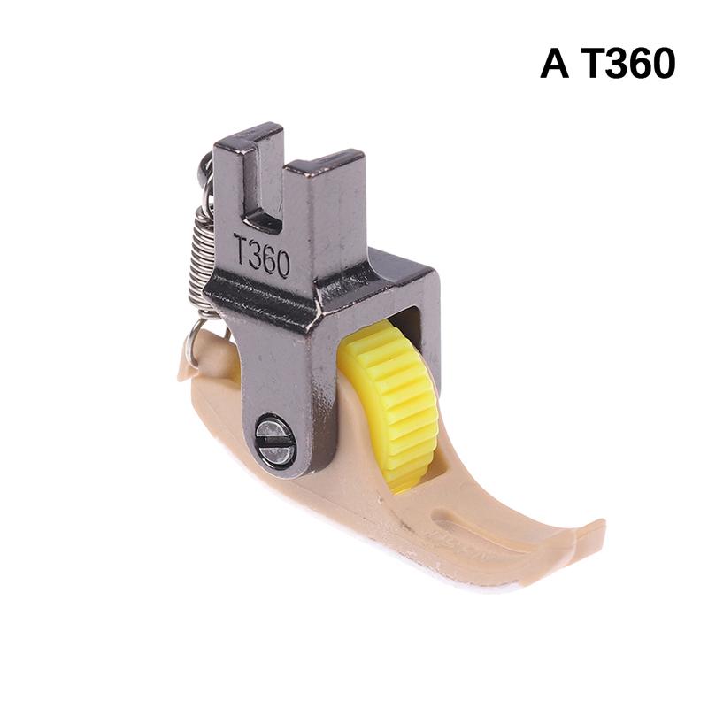 1 шт. T360/T361 тефлоновый роликовый прижимной ролик для молнии для промышленных швейных машин с одной иглой, аксессуары, запасные части