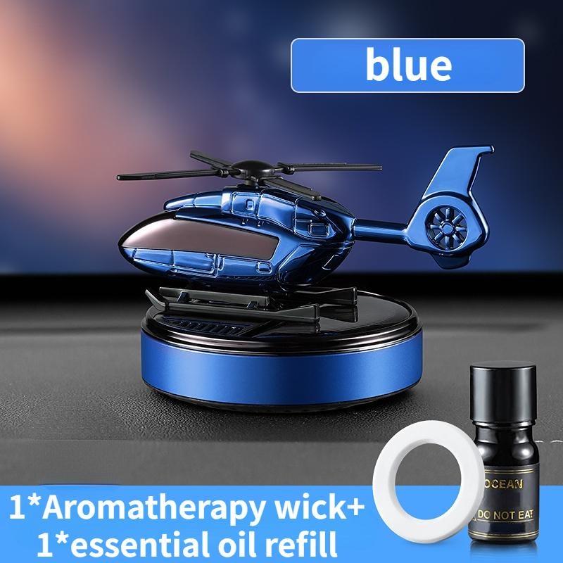 Автомобильный аромат, солнечная ароматерапия, вращающийся вертолет, моделирование автомобиля, освежитель воздуха, диффузор, парфюм, подарок, авто аксессуары для интерьера