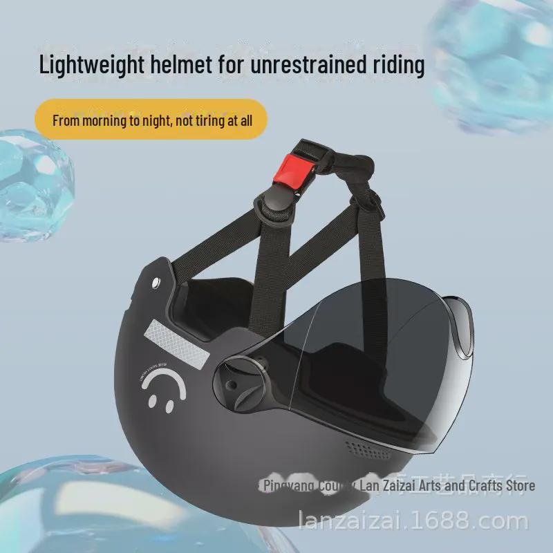 All-Season Electric Bike & Motorcycle Helmet, 3C Certified, Free Shipping, Unisex