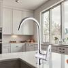 Modern Chrome Brass Kitchen Basin Faucet Mixed Water Wash Faucet Tap