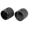 Musiclily Dome Knob горизонтальный винтовой тип метрический стандарт для электрогитары черного цвета/бас-гитары, (Пакет 4)