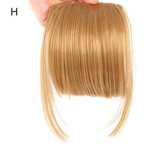 Поддельные челки, не спадающие, удобные в носке, пушистые, гладкие, мягкие, бесшовные, элегантные, женские, с передней бахромой, воздушные челки, моделирующие поставки