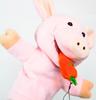 Pig Plush Puppet Gloves Product Puppet, Nehorinpahorin, Toy, Show, Ventriloquism, (Actual Photographed)