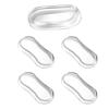 5Pcs Replacement Toilet Seat Buffer Pad Silicone Toilet Seat Bumper New Toilet Lid Rubber Pads