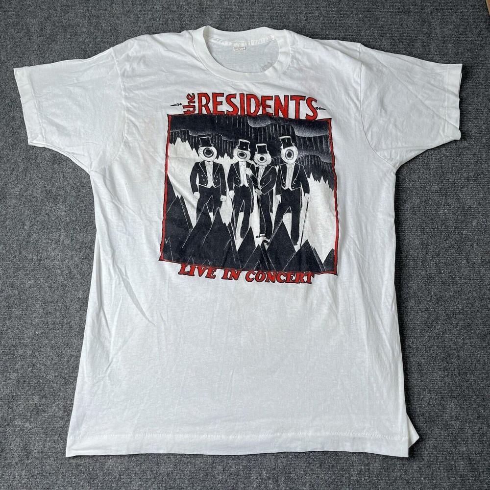Rare The Residents Live in Concert shirt Tour Gift Fan S to 5XL