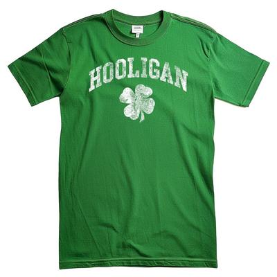 Хулиганская футболка с трилистником на День святого Патрика для мужчин и женщин, футболка-топ