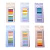 3pack Bookmark Sticky Notes Semi-Transparent Paster Sticker Stationery Office Supplies