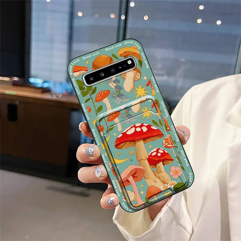 Противоударный силиконовый чехол для телефона Samsung Galaxy S10 5G/SM-G977N Мягкий чехол Обложка Милый Противоударный Слот для карт Задняя крышка