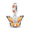 925 Sterling Silver Rainbow Sunflower Beads Animal Elephant Pendant Charms Fit Bracelet For Women