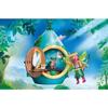 PLAYMOBIL - 70804 - Ayuma - Maisonnette suspendue en plastique multicolore avec accessoires et personnages