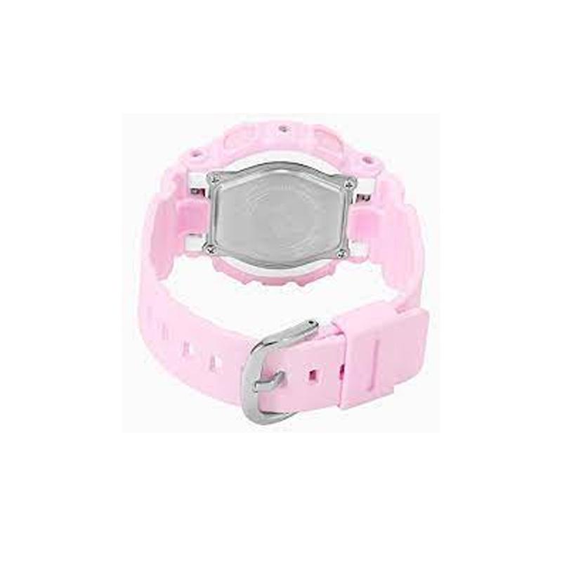 Casio Серия BABY-G Модные Спортивные Водонепроницаемые Кварцевый Механизм Ремешок из Смолы Японские и Корейские Часы Женские Часы Серый Циферблат BA-110BE-4APR
