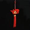 New Year'S Small Pendant Felt Cloth Gold Tassel Chinese Knot Small Lantern Ping An Fu Character Spring Festival Pendant Wedding Room Arrangement