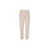 Solid Logo Drawstring Knit Sports Pants Women Bottoms Khaki FD4069-126