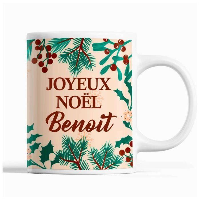 Mug - Noël Benoit - Beige - 325 Ml - Dishwasher and Microwave Safe