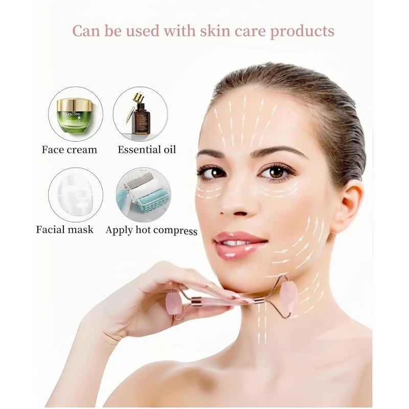 1pc/2pcs Guasha Scraper Facial Massager Gouache Scraper Face Massage Acupuncture Gua Sha Board Acupoint Eye Care SPA Detox Tool