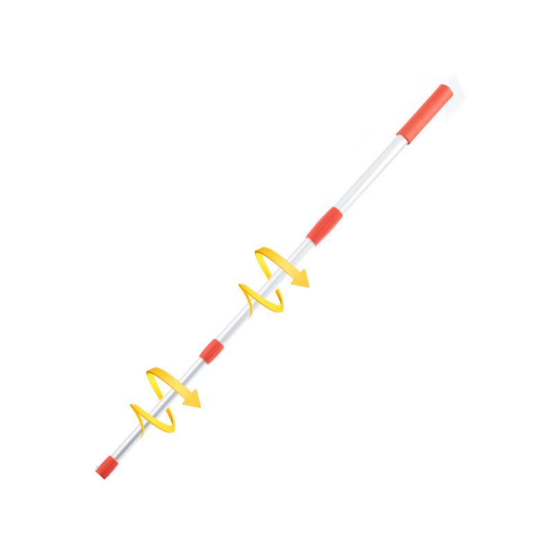 Телескопическая швабра для мытья автомобиля с двумя головками из шенилла и мягкой щетиной