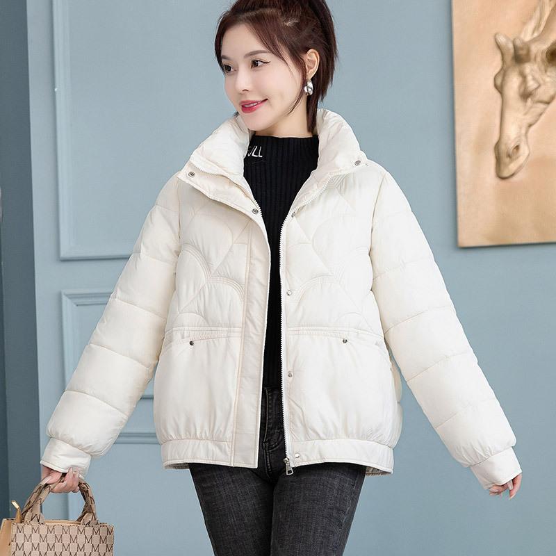 New Down Jacket Women's Short Loose Coat Winter Warm Fashion Jacket