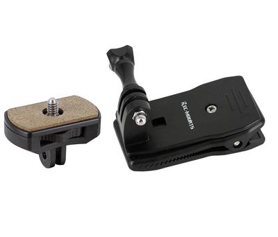 Поворотное клипсовое крепление для совместимо с GoPro и цифровыми камерами REC-MOUNTS GoPro, (REC-B53-K)