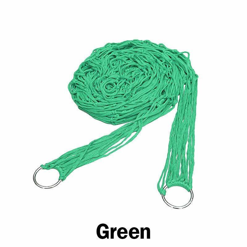 Пляжный гамак, портативный гамак, сетчатая сетка, веревка, открытый кемпинг, садовые качели, подвесная кровать