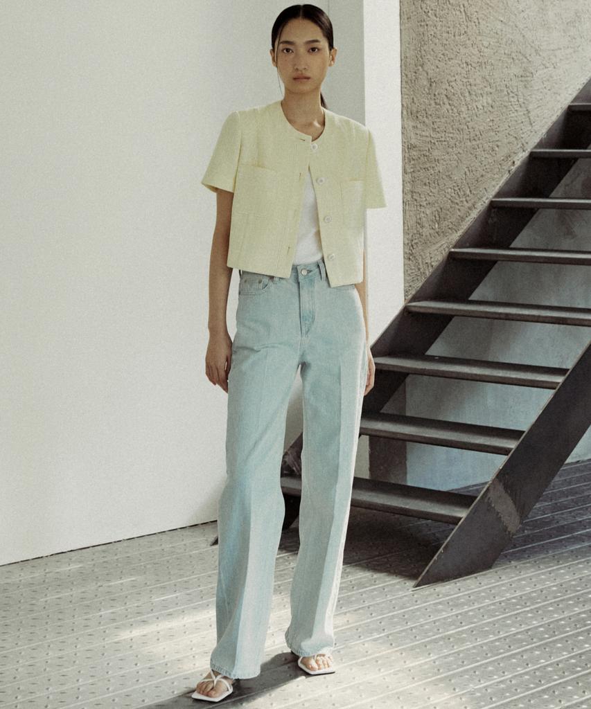 OCTETTE Summer Line Tweed Jk_2Color
