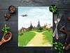 GLASS CUTTING BOARD 45x52 City