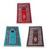 Muslims Carpet Blanket Prayer Rugs Tapete with Tassels Islamic Mat Blanket Unique Lap Rugs Church Home Decors 80x120cm