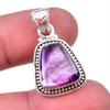 Natural Cacoxenite Gemstone 925 Solid Sterling Silver Jewelry Pendant 1.25" R6c33
