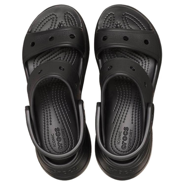 Crocs Stylish Comfortable Beach Sandals Women Sandals Black 206749-001