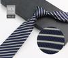 Men'S Tie Business Shirt, Striped Security Professional Dress Plus Logo8Cm Hand-Typed