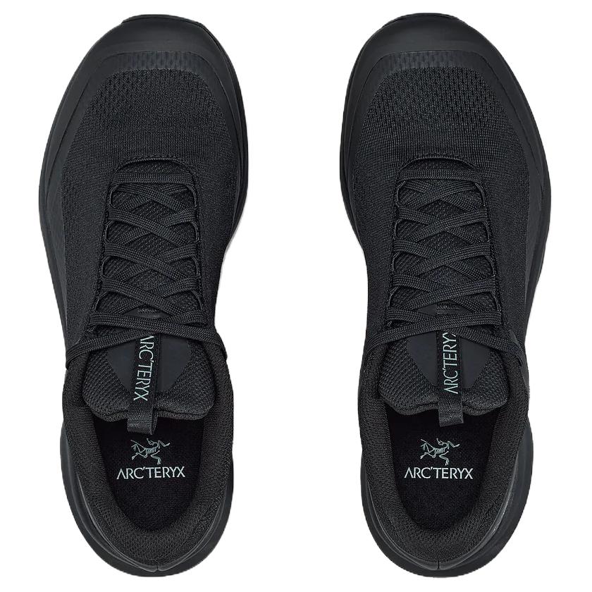 Arcteryx Aerios Aura Round Toe Comfortable Durable Low-Top Hiking Shoes Women Hiking Shoes Black X000007188-BLACK/BLACK