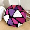 1pc Abstract Pattern Automatic Open/Close Umbrella, Formal Events - Ideal Gift for Family or Friends, Outdoor Accessory yy251211188